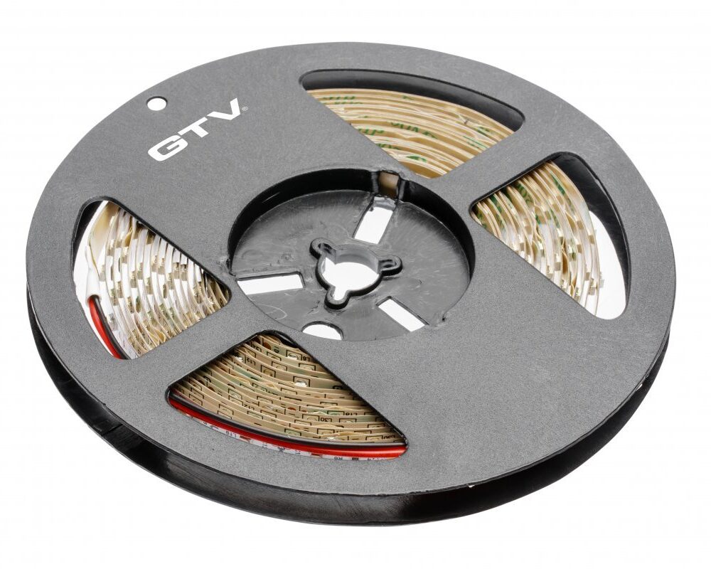 LED strip 2835, DC12V, 300LED/5m, 3.7 W/m, 390 lm/m, 3200K, IP20, roll 5 m