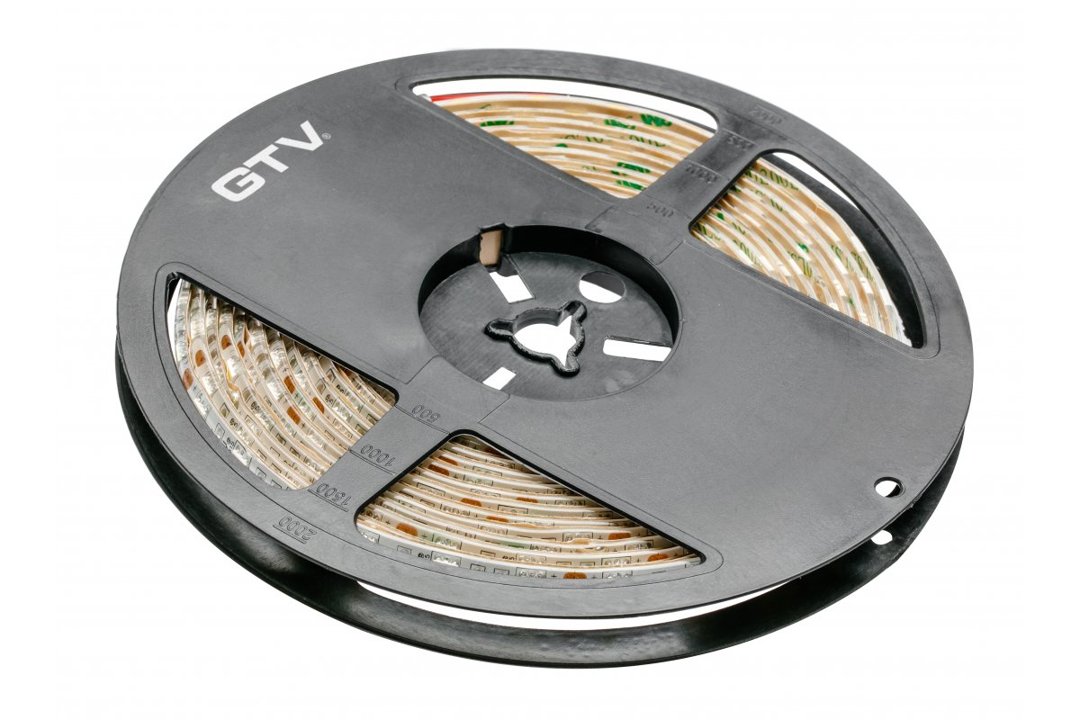 LED strip 5050, DC12V, 300LED/5m, 14.4 W/m, 900 lm/m, 6500K, IP20, roll 5 m