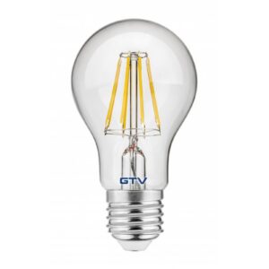 LED Bulb E27, A60, 8 W, 880 lm, 3000K, AC220-240V, 360°, FILAMENT
