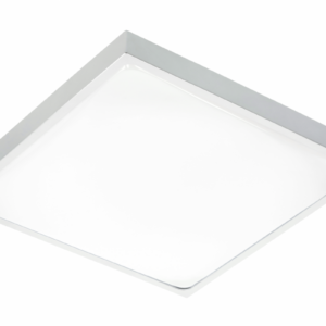LED luminaire ALTAR, 24 W, 1680 lm, 4000K, AC180-250V, PF>0.5, IP44, 295x295 mm, gray
