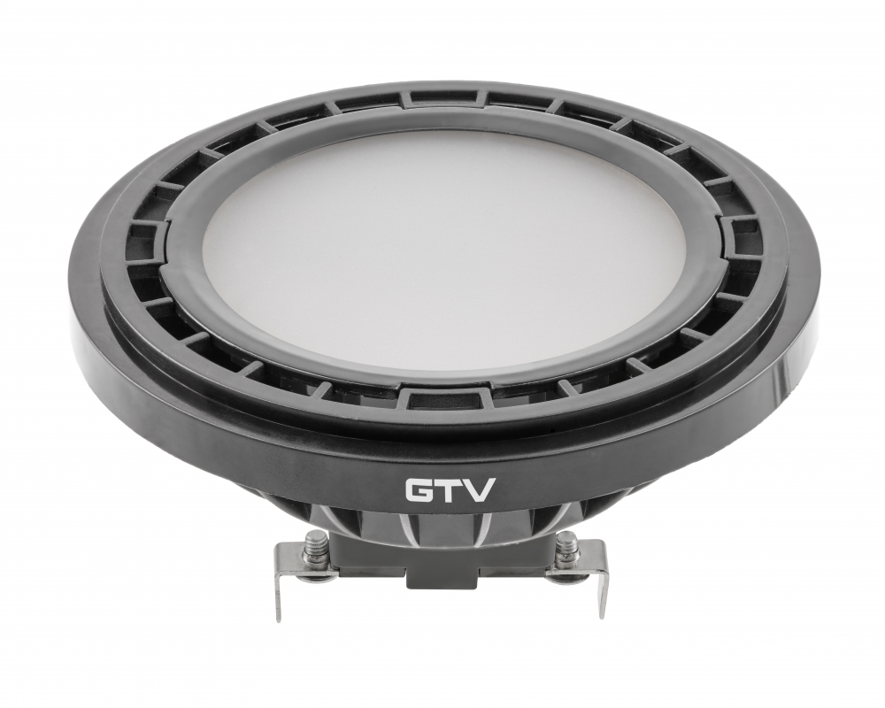 LED Bulb AR111, 12.5 W, 1100 lm, 4000K, G53, DC12V, 120°, black