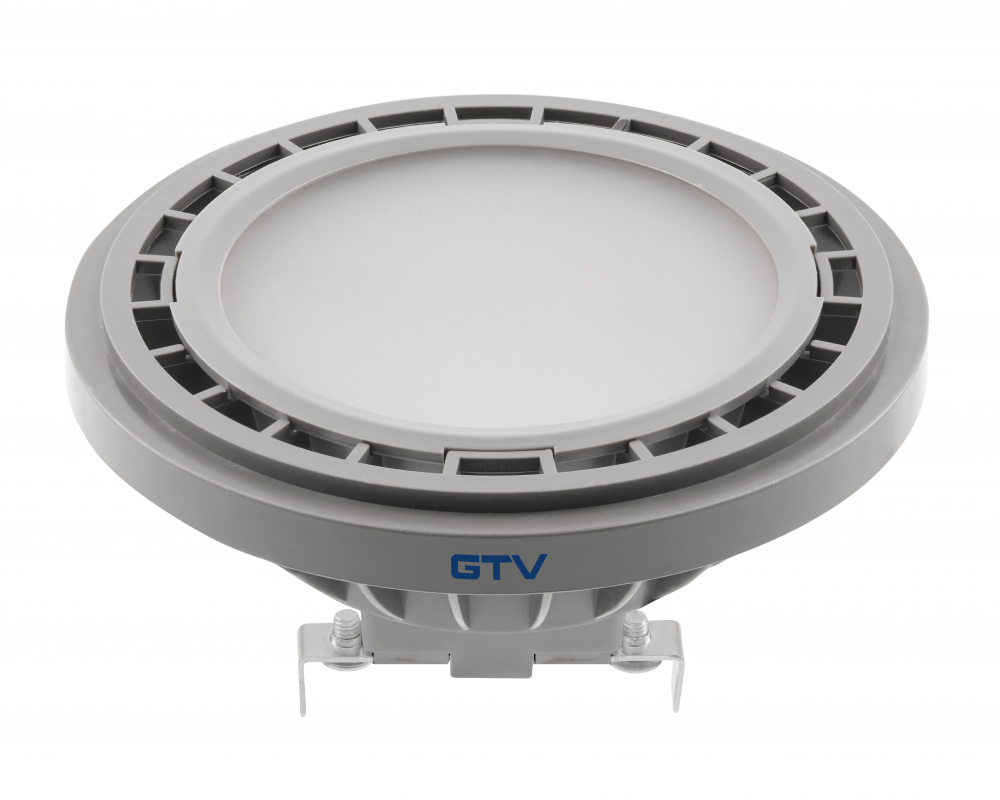 LED Bulb AR111, 12.5 W, 1100 lm, 4000K, G53, DC12V, 120°, gray