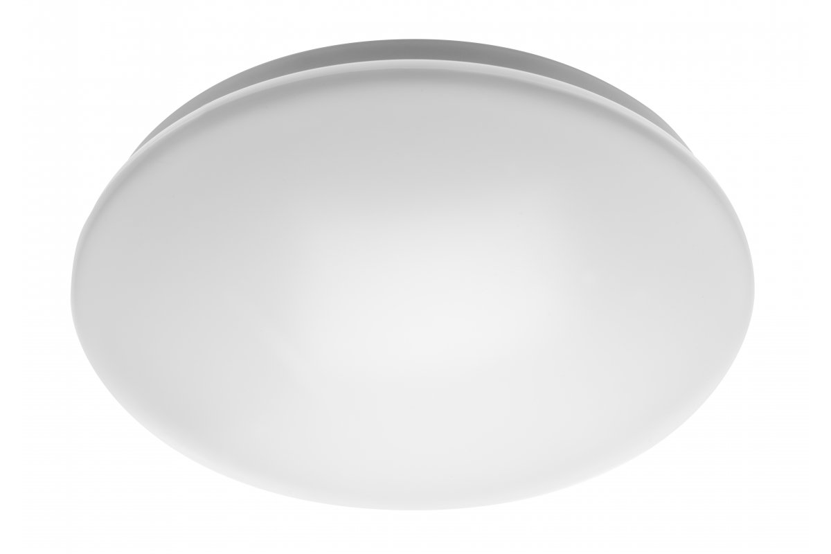 LED luminaire ASTRA with microwave motion sensor, 12 W, 960 lm, 4000K, AC180-250V, PF>0.5, IP54, Ø255 mm