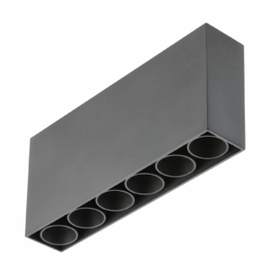 LED luminaire ARTEMIDA, 15 W, 1420 lm, 4000K, IP20, rectangular, black