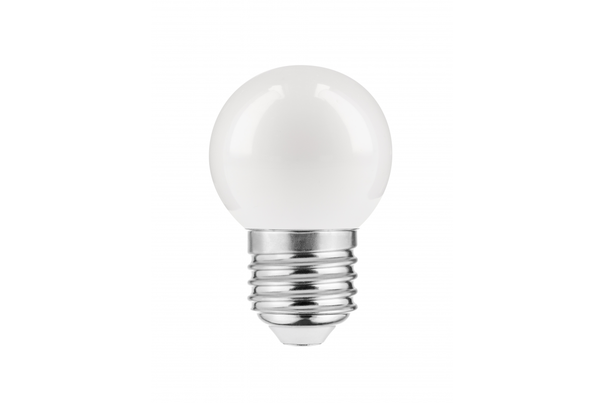 ED Bulb E27, B45, 1 W, 50 lm, AC220-240V, 270°, white