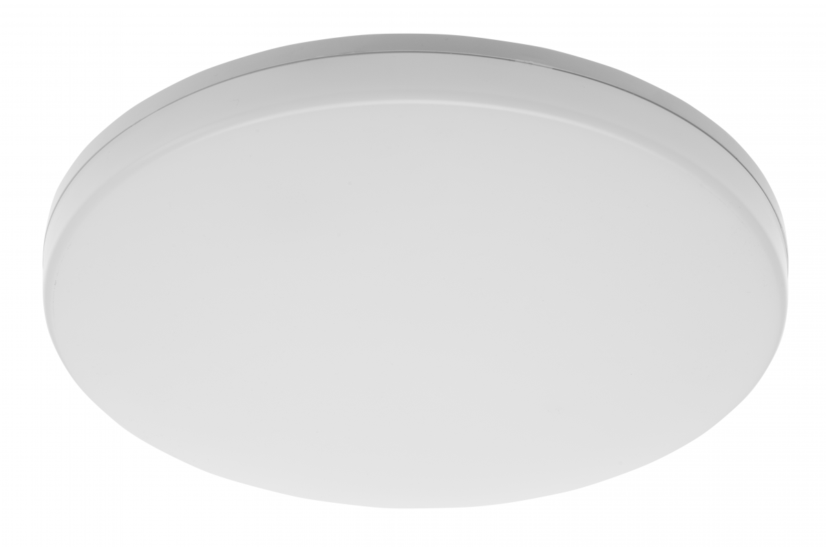 LED luminaire BESA, 24 W, 2400 lm, 3000K, AC175-250V, Ra>80, IP54, IK10, 120°, round, PC