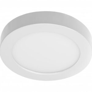 LED luminaire BOLERO, 18 W, 1600 lm, 3000K/4000K/6400K, AC175-250V, PF>0.5, RA>80, IP40, 120°, 6in1, surface-mounted/recessed, round