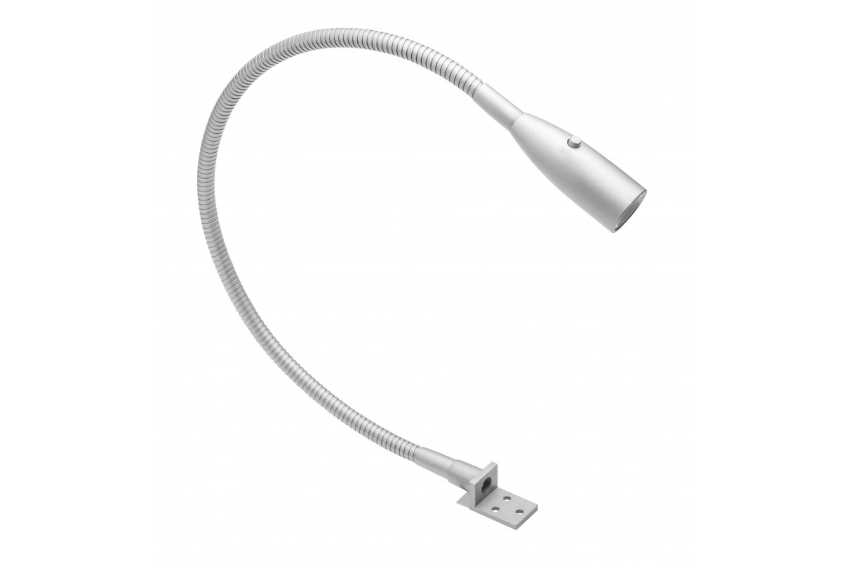 LED luminaire BOSTON, 1 W, DC12V, 3000K, cable mini AMP 1.5 m, aluminum