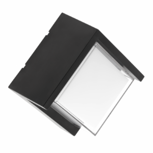 LED facade luminaire CANTI II, 12 W, 1000 lm, IP65, 4000K, black