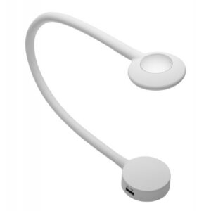 LED luminaire CHICAGO, 2.1 W, DC12V, 2xUSB-A, dimmable, 4000K, cable mini AMP 1.5 m, white