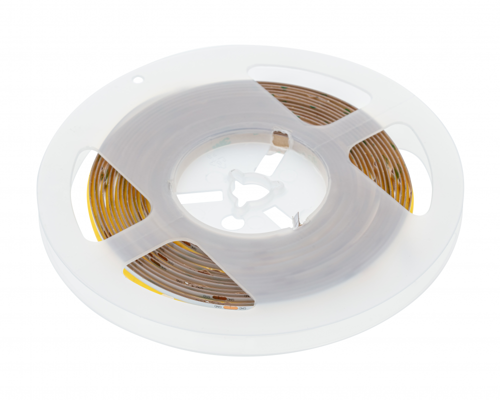 LED strip COB, DC24V, 320LED/m, 9 W/m, 600 lm/m, 4000K, IP20, roll 5 m