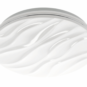 LED luminaire DELION, 32 W, 2560 lm, 4000K, AC180-250V, PF>0.9, IP44, Ø375 mm, white