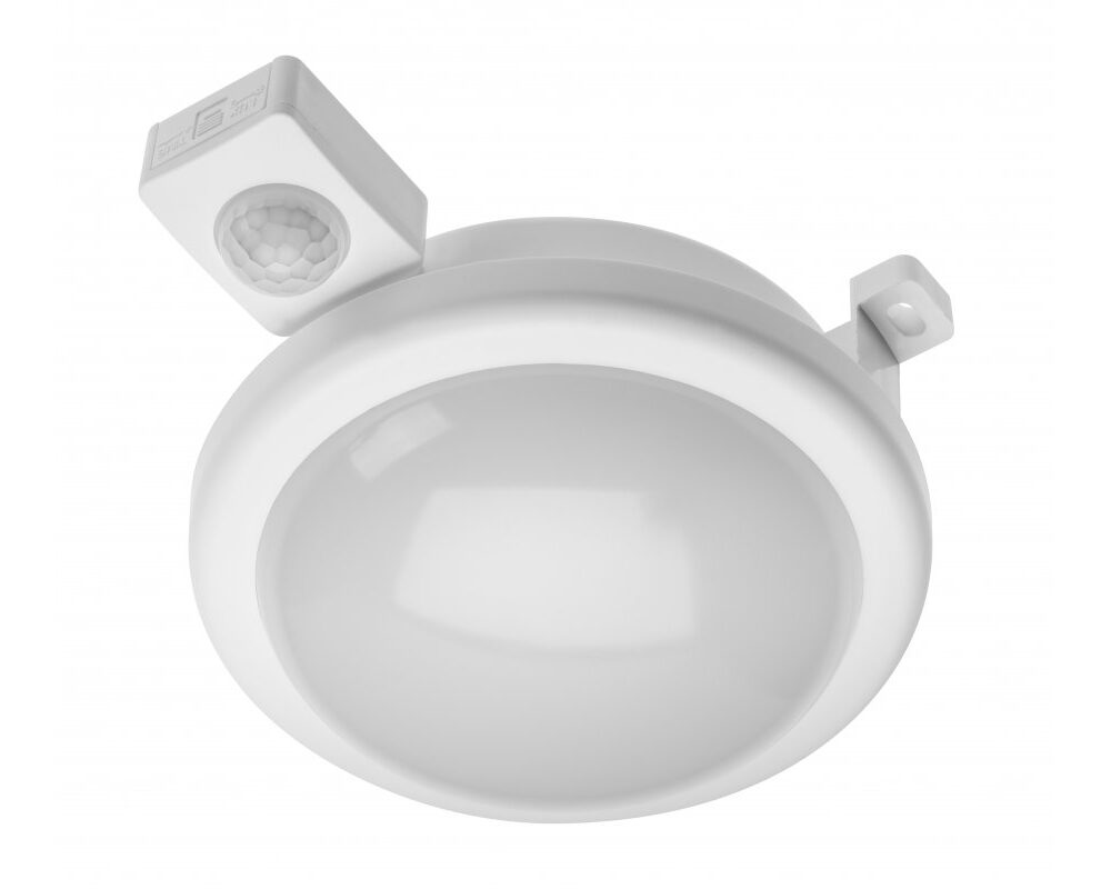 LED luminaire DELTA with motion sensor, 6 W, 400 lm, 4000K, AC220-240V, PF>0.5, RA>80, IP54