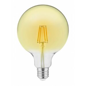 LED Bulb VINTAGE, E27, G125, 4 W, 300 lm, 3000K, AC220-240V, 360°, FILAMENT VINTAGE