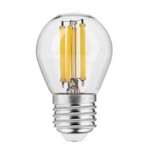 LED Bulb E27, G45, 5.8 W, 640 lm, 4000K, AC220-240V, 360°, FILAMENT