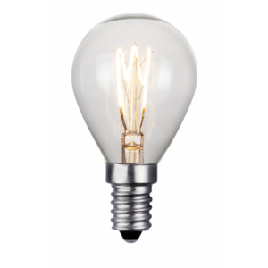 LED Bulb SPIN, E14, G45, 3 W, 165 lm, 2200K, AC220-240V, 360°, FILAMENT
