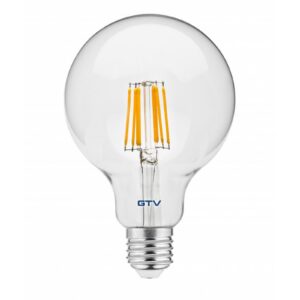 LED Bulb E27, G95, 8 W, 880 lm, 4000K, AC220-240V, 360°, FILAMENT