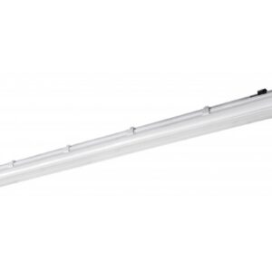 Hermetic luminaire HAGEN, for T8 LED single-sided power supply, G13, IP65, AC220-240V, 2x150cm, PC