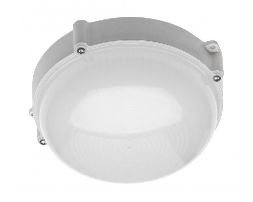 LED luminaire LUXIA, 10 W, 700 lm, 4000K, AC220-240V, IP65, 220°, round