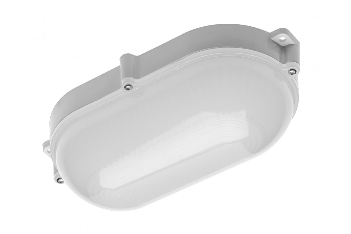 LED luminaire LUXIA, 10 W, 700 lm, 4000K, AC220-240V, IP65, 220°, oval