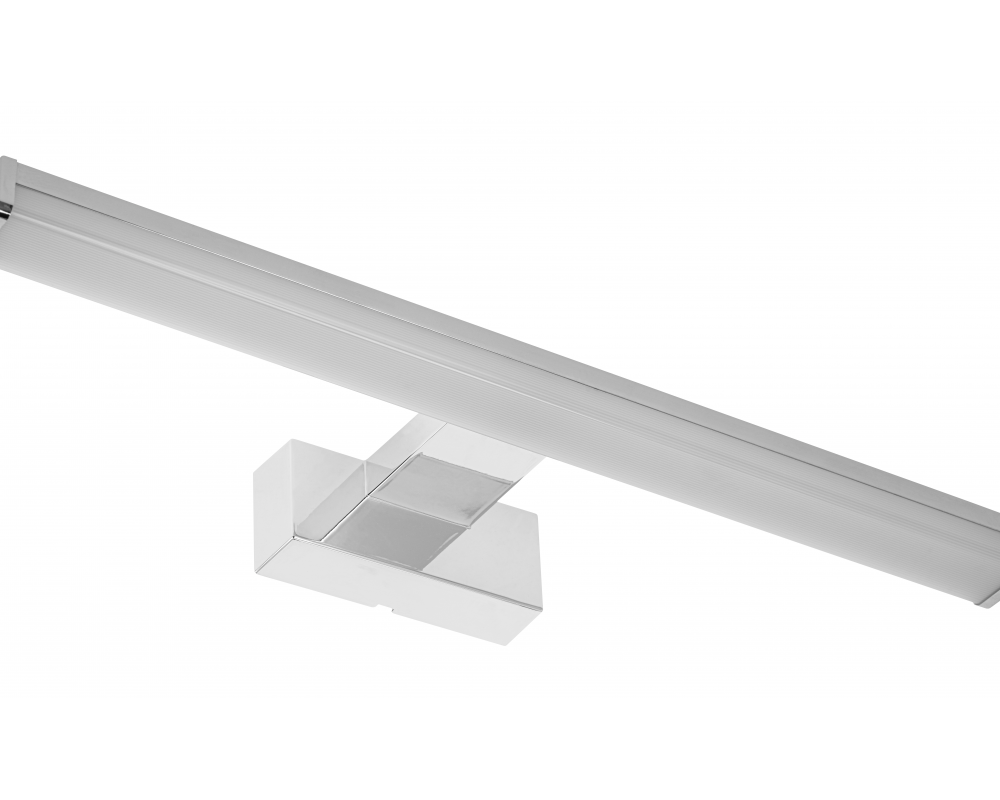 LED luminaire KATANI, 8 W, 4000K, IP44, RA >80, 640 lm, 40 cm, chrome