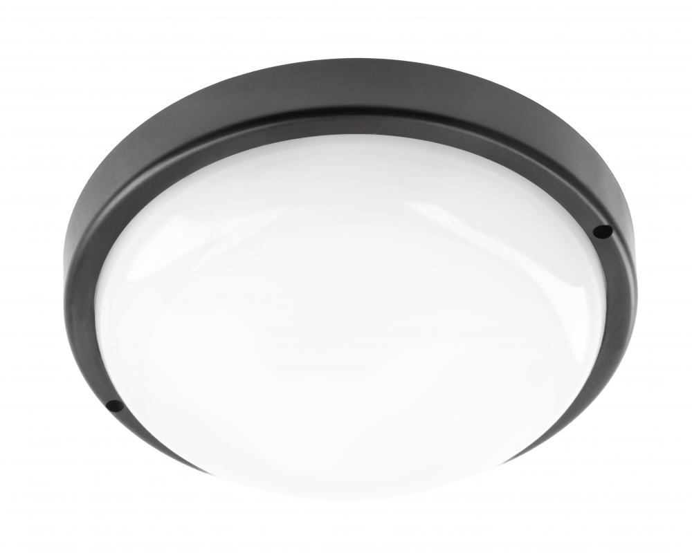 LED luminaire KODO, 18 W, 1620 lm, 4000K, AC180-250V, IP54, IK08, round, black