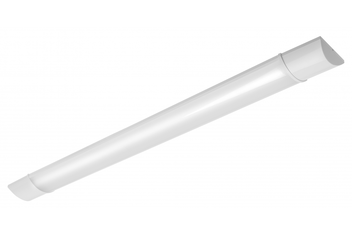 LED luminaire KELIO, 36 W, 3600 lm, AC220-240V, 50/60 Hz, PF>0.9, RA>80, IP40, 4000K, 120 cm