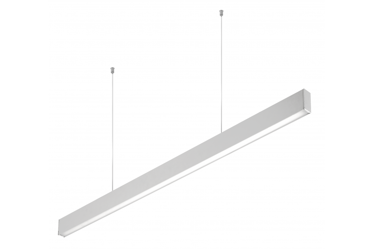 LED linear luminaire LIVIA, 40 W, 3600 lm, 4000K, IP20, 100°, 120 cm, white