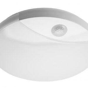 LED luminaire LOGOS with motion sensor, 16 W, 1200 lm, AC220-240V, IP44, 360°