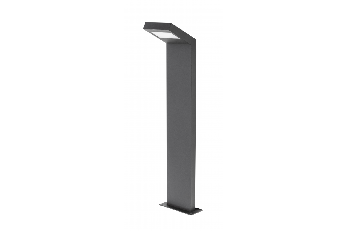 LED garden luminaire LONDON, 10 W, 720 lm, IP54, 4000K, post 580 mm, black