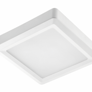 LED luminaire LOUIS, 24 W, 1920 lm, 4000K, AC176-264V, IP54, 120°, surface-mounted, square (SAMSUNG LED)