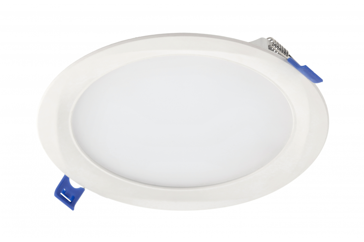 LED luminaire LOUIS, 15 W, 1200 lm, 4000K, AC176-264V, IP54, 120°, recessed, round (SAMSUNG LED)