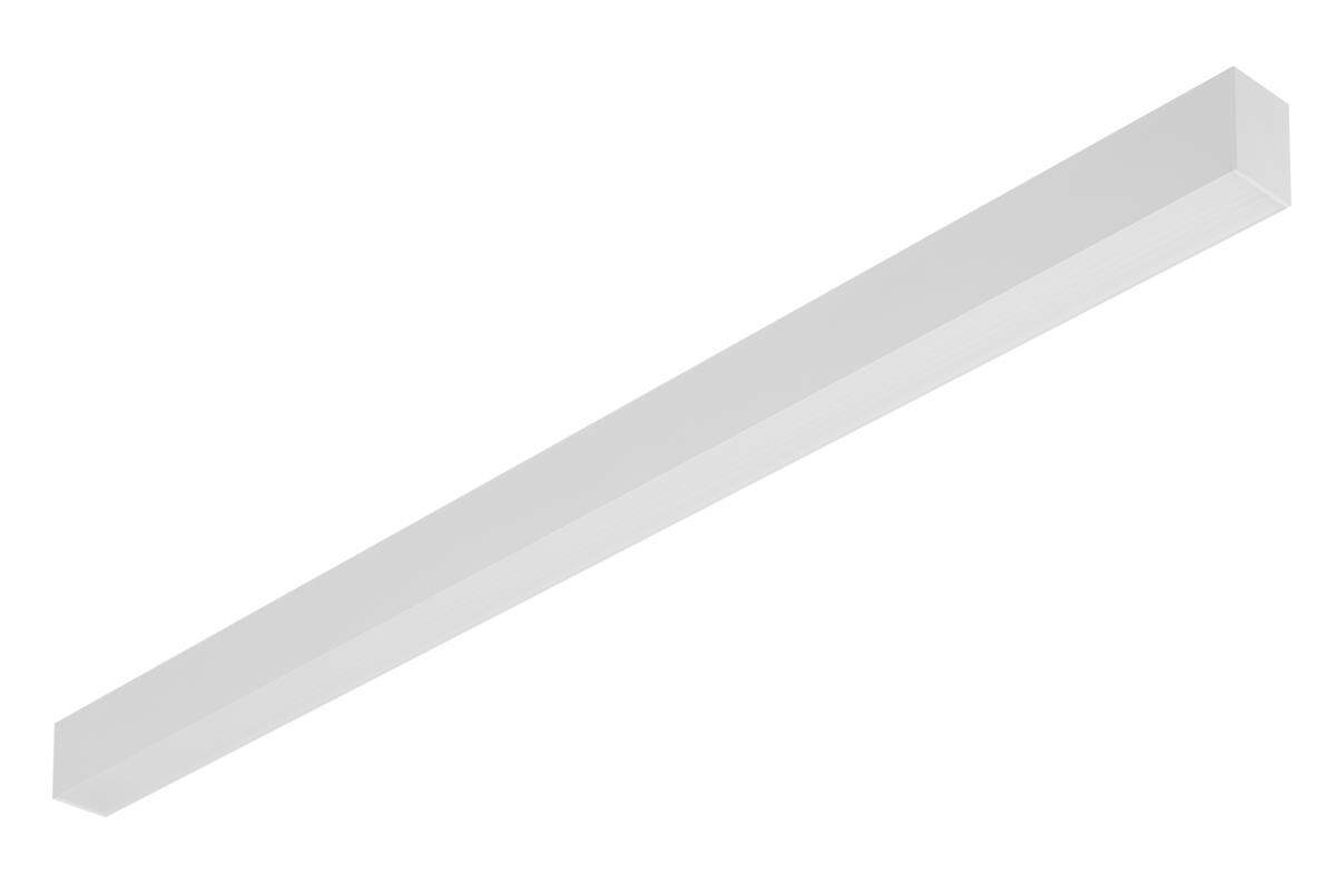 LED linear luminaire LUNA, 40 W, 3200 lm, 4000K, IP20, 100°, 120 cm, white