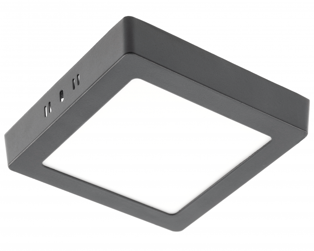 LED luminaire MATIS PLUS, 13 W, 1020 lm, IP20, AC220-240V, 120°, 4000K, surface-mounted, black