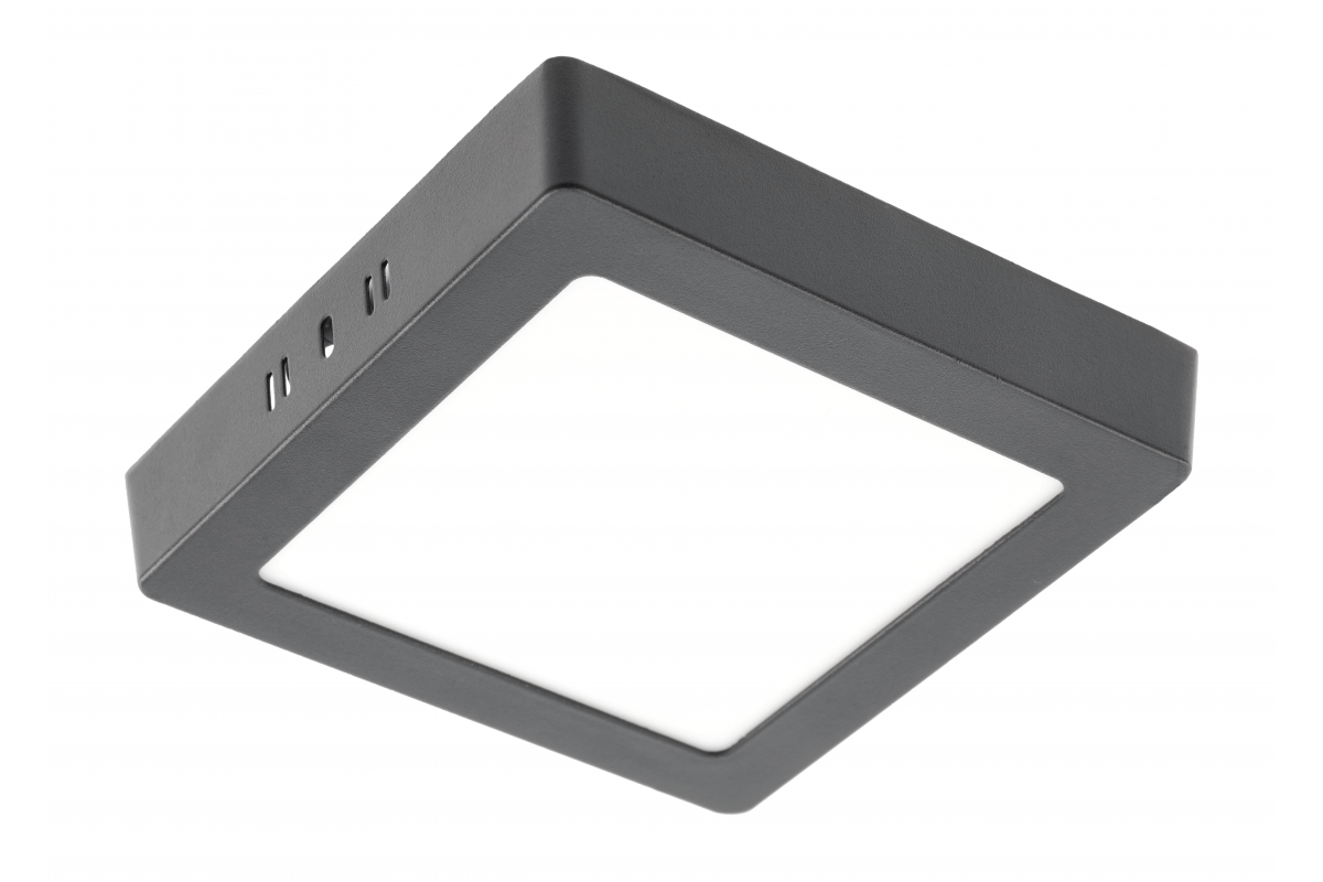 LED luminaire MATIS PLUS, 13 W, 1020 lm, IP20, AC220-240V, 120°, 4000K, surface-mounted, black
