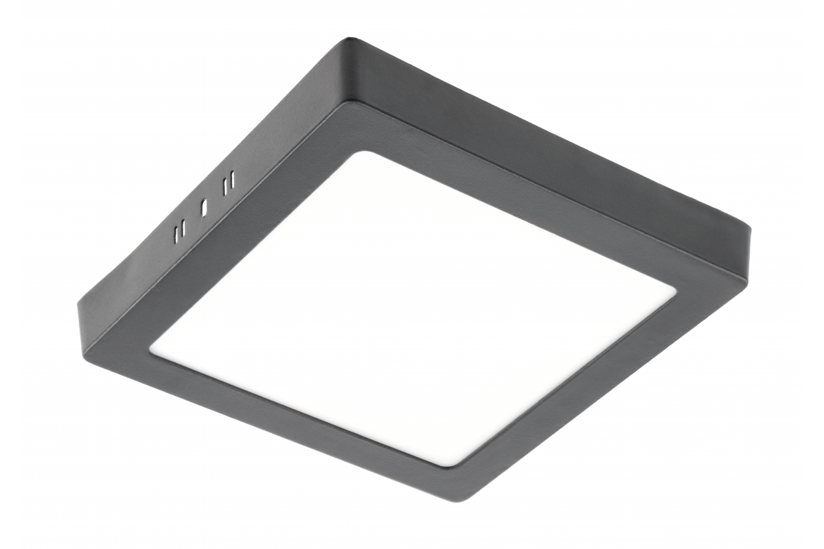 LED luminaire MATIS PLUS, 19 W, 1520 lm, IP20, AC220-240V, 120°, 4000K, surface-mounted, black