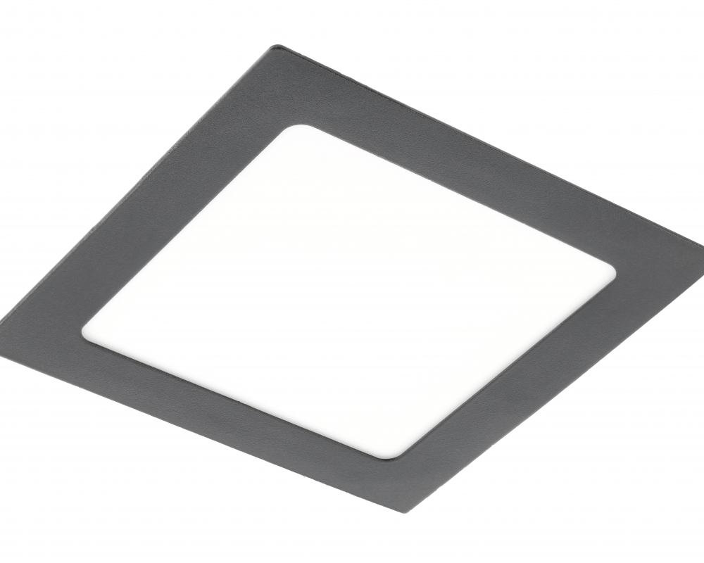 LED luminaire MATIS PLUS, 13 W, 1020 lm, IP20, AC220-240V, 50/60 Hz, 120°, 3000K, recessed, black