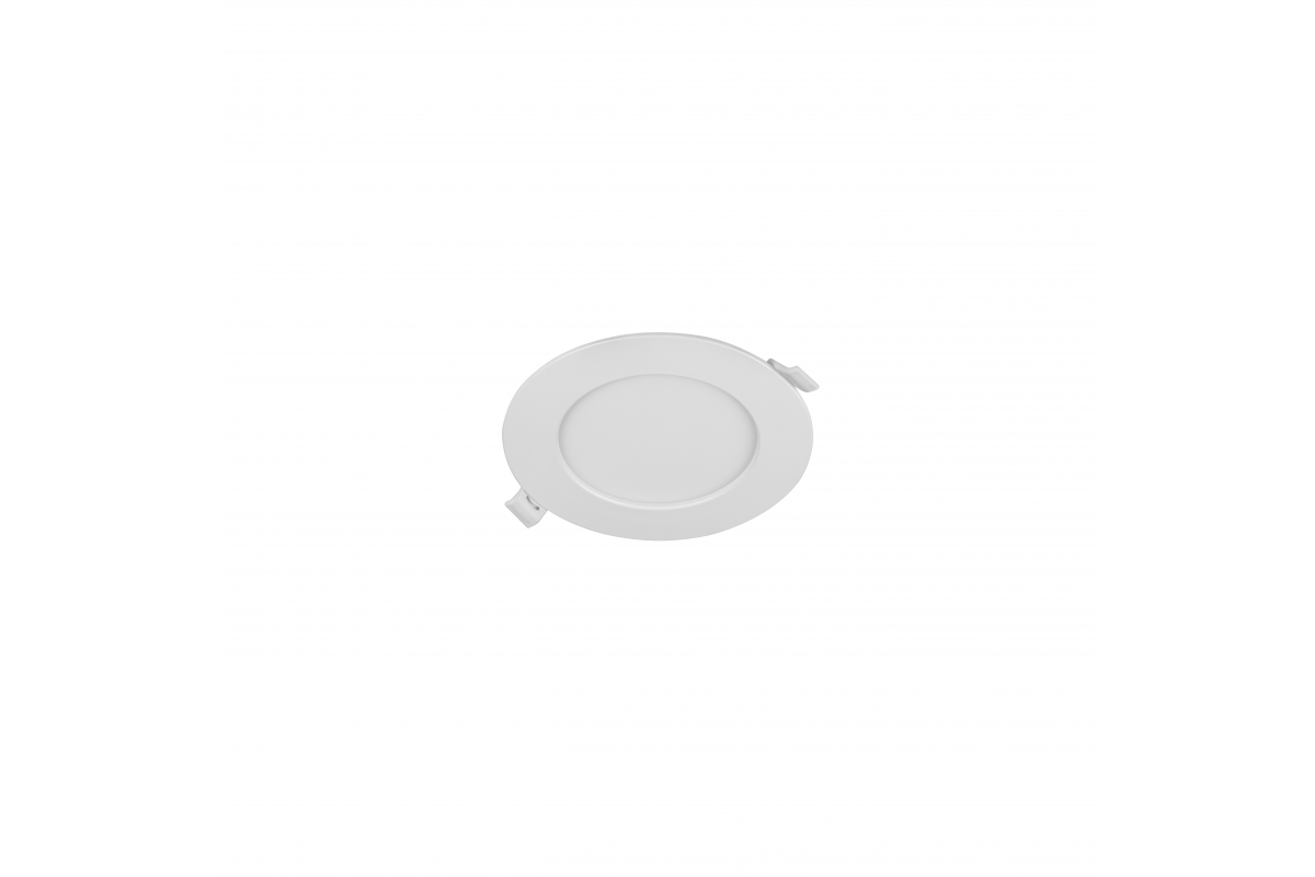LED luminaire MAXIS, 6 W, 480 lm, CCT, AC220-240V, IP44, recessed, round, white