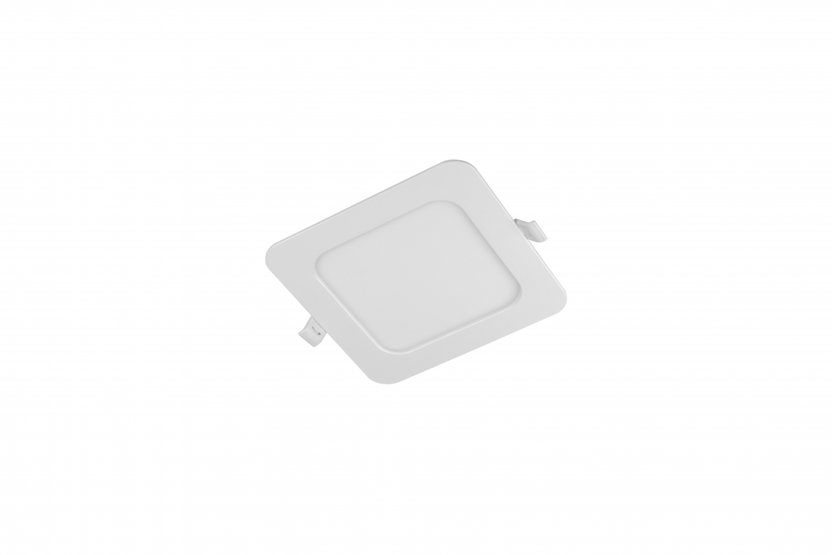 LED luminaire MAXIS, 9 W, 720 lm, CCT, AC220-240V, IP44, recessed, square, white