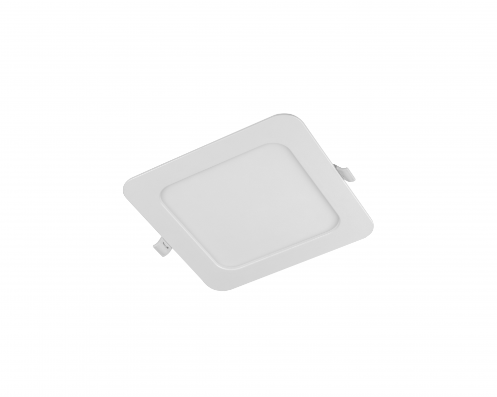 LED luminaire MAXIS, 12 W, 960 lm, CCT, AC220-240V, IP44, recessed, square, white