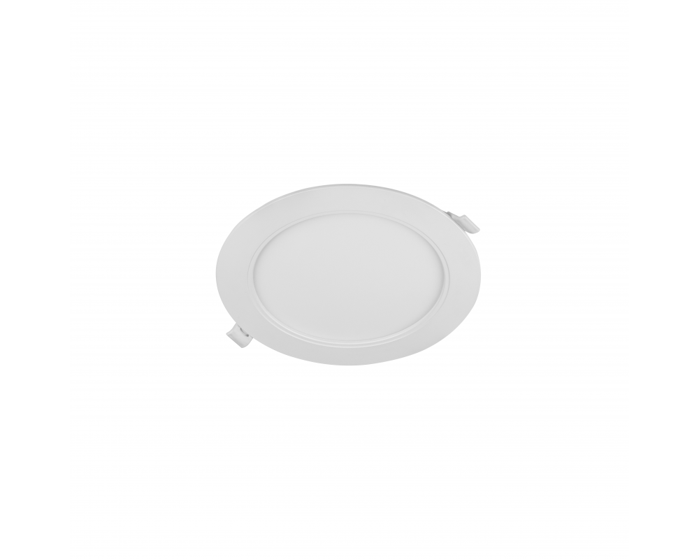 LED luminaire MAXIS, 12 W, 960 lm, CCT, AC220-240V, IP44, recessed, round, white