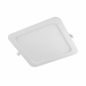 LED luminaire MAXIS, 18 W, 1450 lm, CCT, AC220-240V, IP44, recessed, square, white