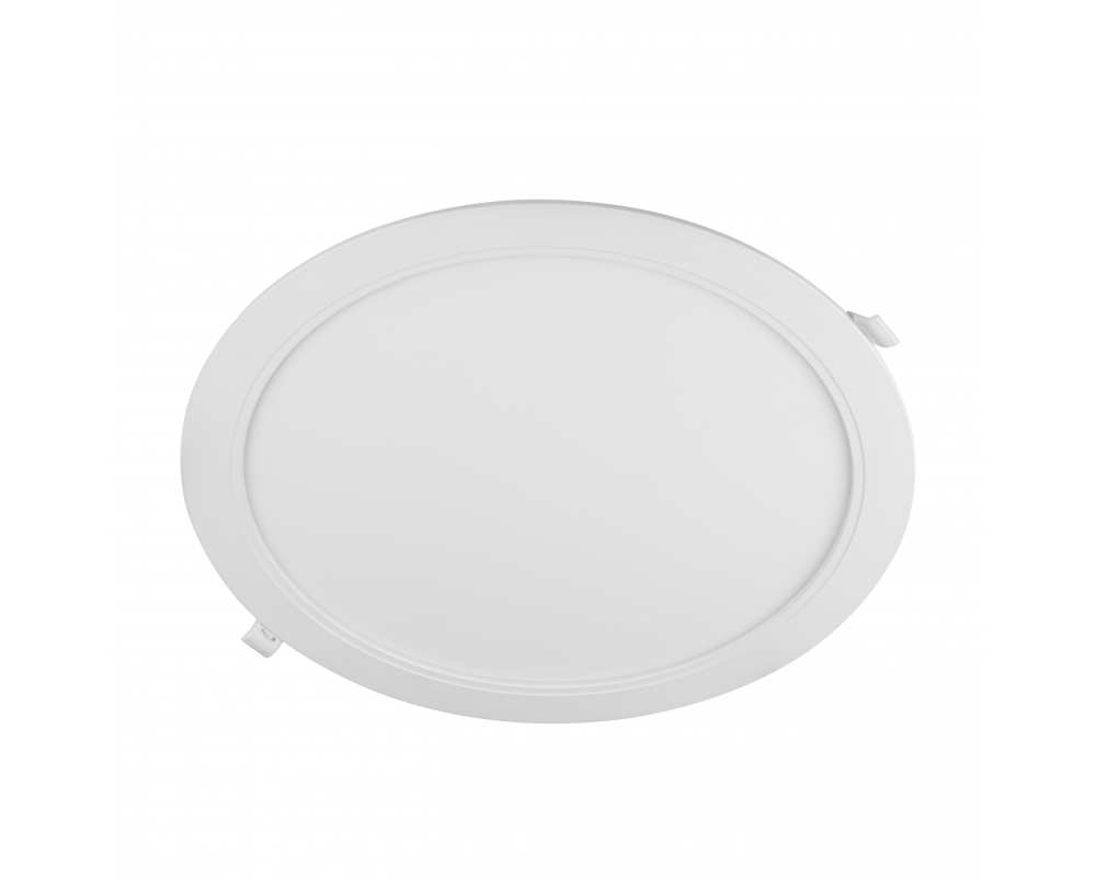LED luminaire MAXIS, 24 W, 1950 lm, CCT, AC220-240V, IP44, recessed, round, white
