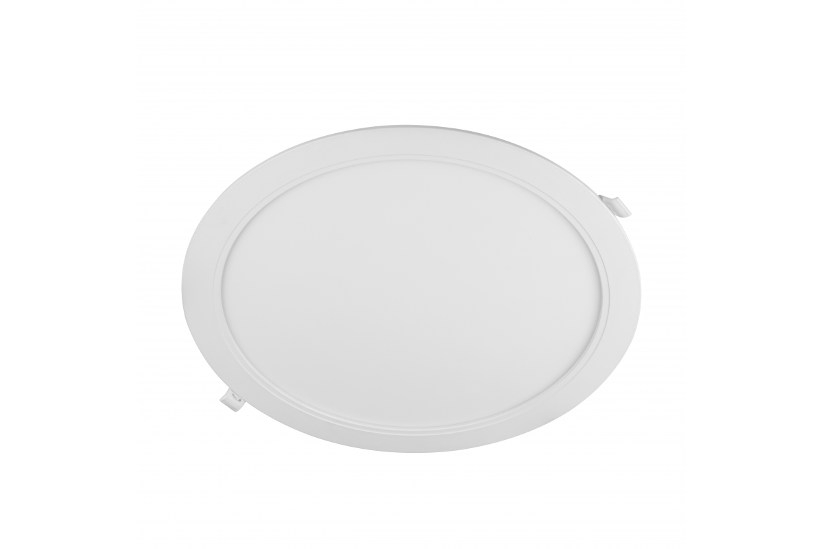 LED luminaire MAXIS, 24 W, 1950 lm, CCT, AC220-240V, IP44, recessed, round, white