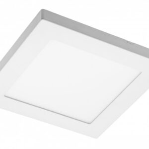 LED luminaire MOZA, 12 W, 1000 lm, AC220-240V, 50/60 Hz, PF>0.5, RA≥80, IP40, 120°, 4000K, recessed, square