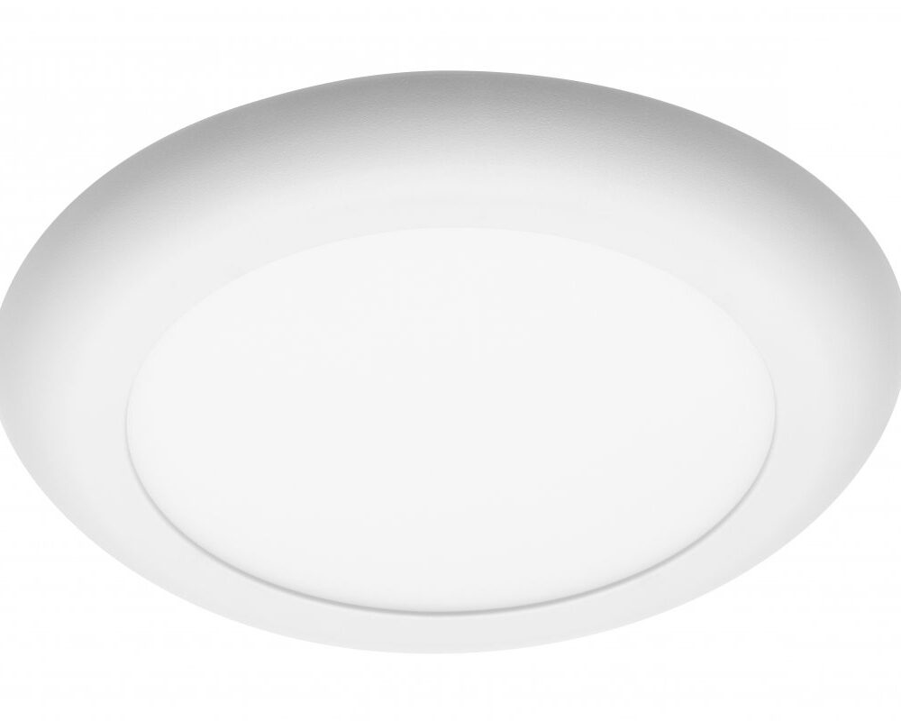 LED luminaire MOZA, 12 W, 1000 lm, AC220-240V, 50/60 Hz, PF>0.5, RA≥80, IP40, 120°, 4000K, recessed, round