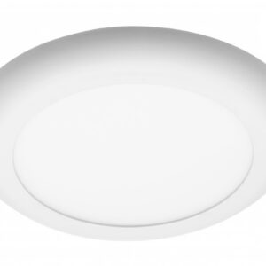 LED luminaire MOZA, 12 W, 1000 lm, AC220-240V, 50/60 Hz, PF>0.5, RA≥80, IP40, 120°, 4000K, recessed, round