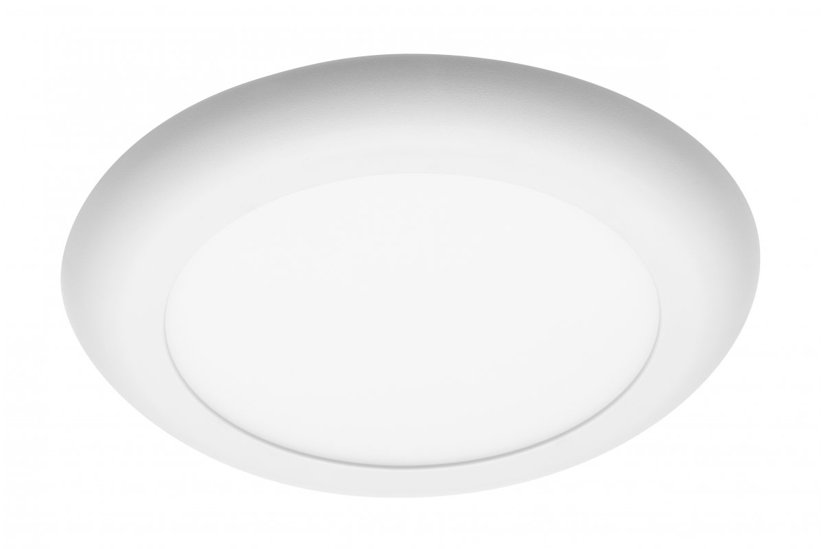 LED luminaire MOZA, 12 W, 1000 lm, AC220-240V, 50/60 Hz, PF>0.5, RA≥80, IP40, 120°, 4000K, recessed, round