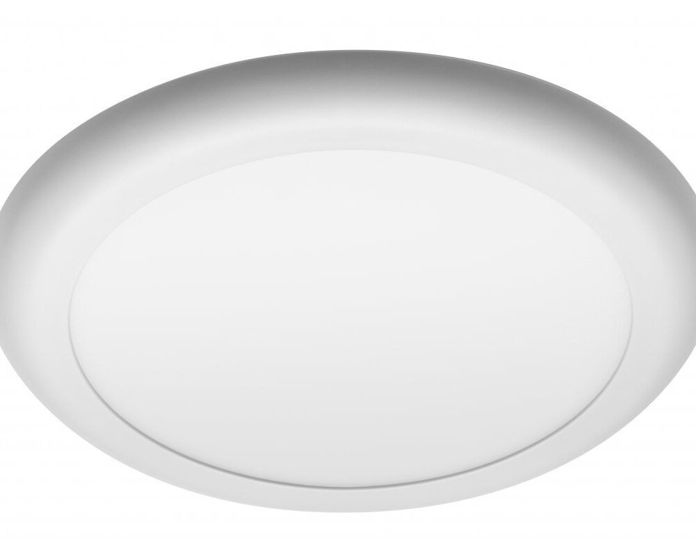 LED luminaire MOZA, 18 W, 1500 lm, 4000K, AC220-240V, PF>0.5, RA≥80, IP40, 120°, recessed, round