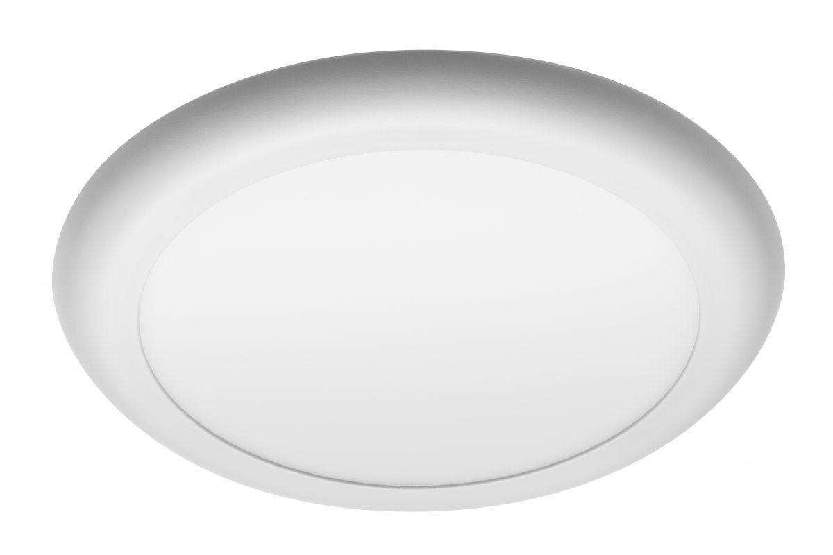 LED luminaire MOZA, 18 W, 1500 lm, 4000K, AC220-240V, PF>0.5, RA≥80, IP40, 120°, recessed, round